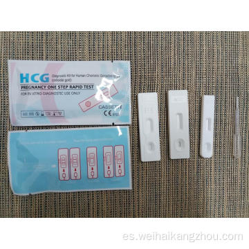 Kit de prueba de autoevaluación 1 de prueba de embarazo (casete HCG)